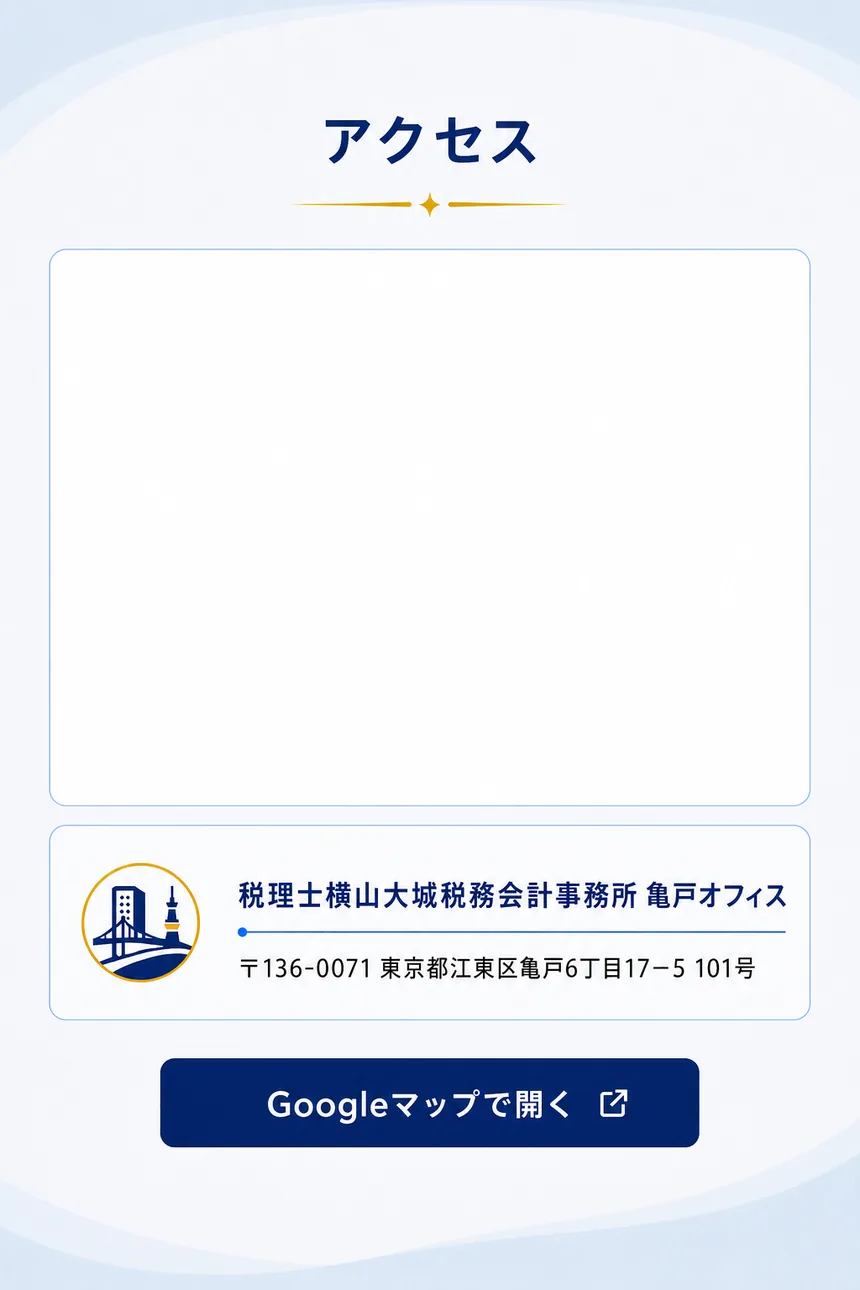 亀戸オフィスへのアクセス案内